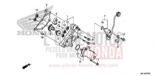REDUCTION GEAR NC750XDK de 2019